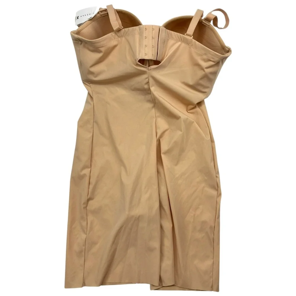 Wacoal Red Carpet Strapless‎ Shapewear Bodysuit Firm Control 40DD Nude Tags